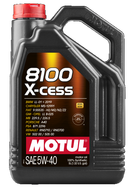Huile moteur 8100 X-CESS 5W40 5L