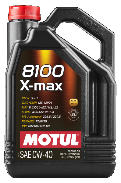 Huile moteur 8100 X-MAX 0W40 5L