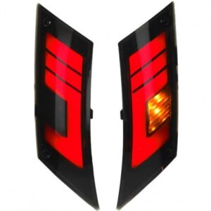 2 x Clignotants arrière - Piaggio 50 Zip - 2000 à 2025 (Leds fumé)