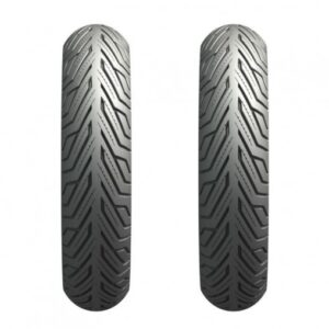 2 x Pneu scoot 13'' 110/70-13 Michelin city grip 2 front tl 48s (334017) (Av Mp3)