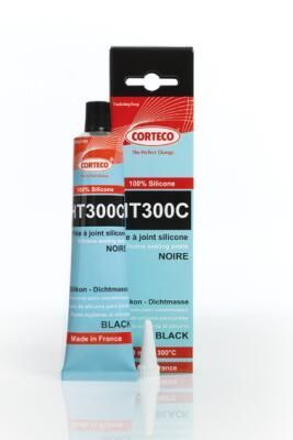 Pâte à joint silicone noire +300° 80ml