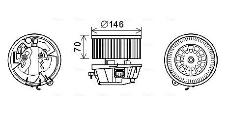 Pulseur d'air habitacle