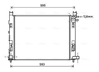 Radiateur, refroidissement du moteur