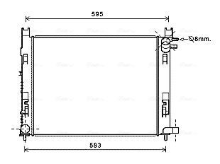 Radiateur, refroidissement du moteur