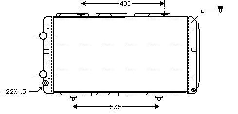 Radiateur, refroidissement du moteur
