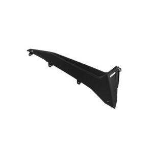 Bas de caisse droit Noir mat - Yamaha 530 Tmax - 2012 à 2016