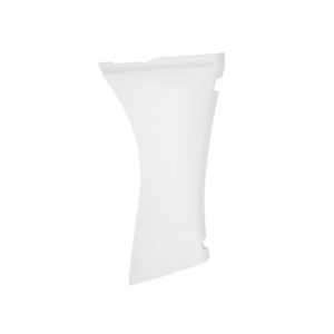 BAS DE TABLIER AV ADAPT - YAMAHA 500 TMAX 2001à 2007 - BLANC BRILLANT - DROIT - CARENAGE LATERAL