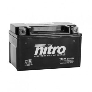 Batterie 12V 6 Ah Ytx7A-Bs Nitro - (Lg150Xl87Xh93)