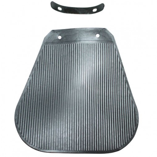 Bavette De Garde Boue Cyclo Av - Solex Gris (Avec Support Fixation)