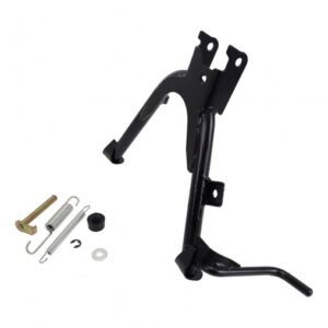 BEQUILLE CENTRALE ADAPT - MBK 50 NITRO 2013-2016 / YAMAHA 50 AEROX 2013-2016 NOIR (OEM : 1PHF71110000) ( H : 260MM )