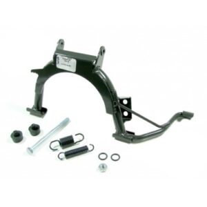 Béquille centrale adapt - Piaggio 50, 125 Fly 4t / Piaggio 125 Zip 4t - Noir - Buzzetti (Oem : 600320 / 601708)