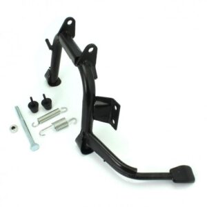 Béquille centrale adapt - Piaggio 50, 125 Liberty, Fly 4t, Vespa Lx 4t, 125 Zip 4t - Noir (Oem : 582018 / 600320 / 601708)