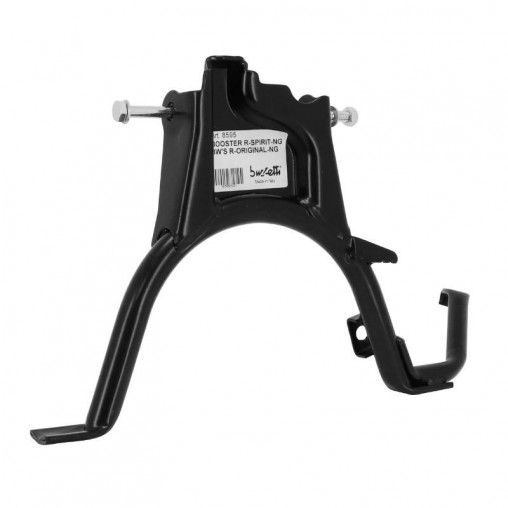 Bequille Scoot Centrale Adaptable Mbk 50 Booster 2004, Rocket, Ng-Yamaha 50 Bws 2004, Bump, Spy Noir -Buzzetti-
