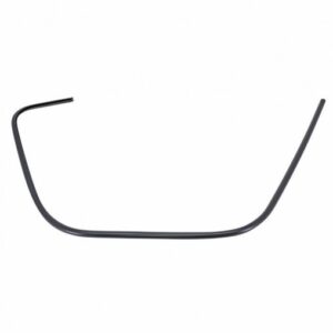 Bordure/jonc de tablier avant gauche origine - Vespa 125, 300 Gts 2018 à 2022 -1B006679- Noir brillant