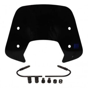 Bulle Pare brise - Vespa 50, 125 Sprint - Fumé Noir Brillant