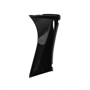 Carénage/bas de tablier av latéral adapt - Yamaha 500 Tmax - 2001 à 2007 - Noir brillant - Droit