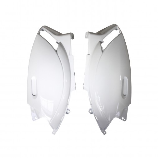 Carénage/coque ar adapt - Piaggio 50 Zip - 2000 à 2024 - Blanc brillant (paire)
