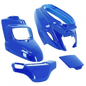 Carrosserie/carénage 4 pièces adapt - Mbk 50 Booster, Bws - 2004 à 2016 - Bleu