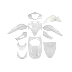 CARROSSERIE/CARENAGE ADAPT - HONDA 300 SH 2007-2010 BLANC PERLE (11 PIECES)