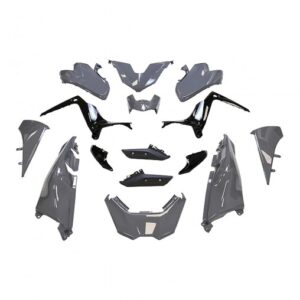 CARROSSERIE/CARENAGE ADAPT - YAMAHA 530 TMAX - 2017 à 2019 - GRIS NARDO (KIT 15 PIECES)
