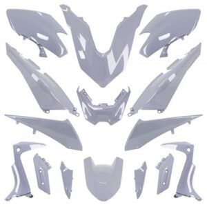 CARROSSERIE/CARENAGE ADAPT - YAMAHA 530 TMAX - 2017 à 2019 - GRIS NARDO (KIT 15 PIECES)