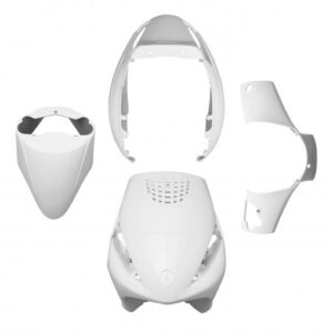 Carrosserie/carénage - Piaggio 50 Zip - 4 pièces - Blanc Brillant