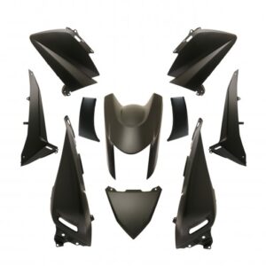 Carrosserie/carénage - Yamaha 530 Tmax - 2012 à 2014 - Noir mat (10 pièces)