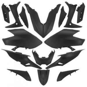 CARROSSERIE/CARENAGE - Yamaha 560 Tmax - 2020 à 2021 (15 pièces) Noir mat