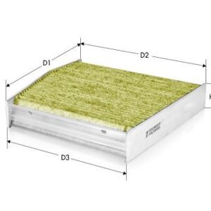 Filtre, air de l'habitacle