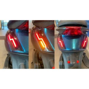 Clignotants arrière Matrix à Led fumé - Piaggio Zip - 2000 à 2025