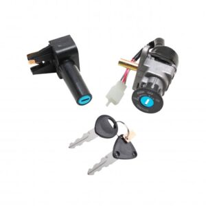 Contacteur à clef adapt - Mbk 50 Stunt, Booster / Yamaha Slider, Bws (Oem : 1S0H20210000)