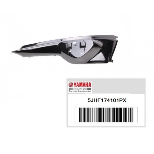 Coque Ar droit Origine - Mbk Stunt / Yamaha Slider -5JHF174101PX- Noir Brillant