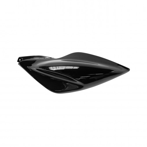 Coque arrière gauche noir brillant - Nitro, Aerox 1997 à 2012