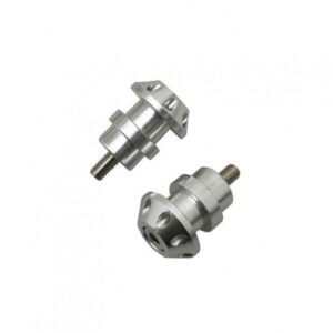 Diabolo moto pour honda/suzuki M8 argent (avec chc tete fraisee) (paire) -Avoc-