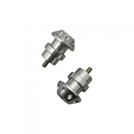 Diabolo moto pour yamaha M6 argent (avec chc tete fraisee) (paire)
