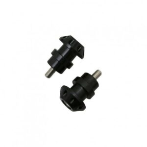 Diabolo Pour Bequille De Stand  M8 Noir Pour Honda-Suzuki - (Paire)