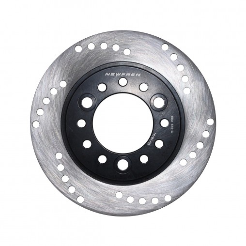 Disque de frein adapt - Kymco 50 Agility av, Vitality av, 125 Dink av/ar (ext 180mm - int 58mm - 3 trous) (DF4025A) -newfren-