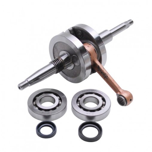 Embiellage/vilebrequin adapt -Peugeot 50 Tkr, Trekker, Speedfight, Vivacity, Buxy, Squab, Zenith, elyseo - top perf-
