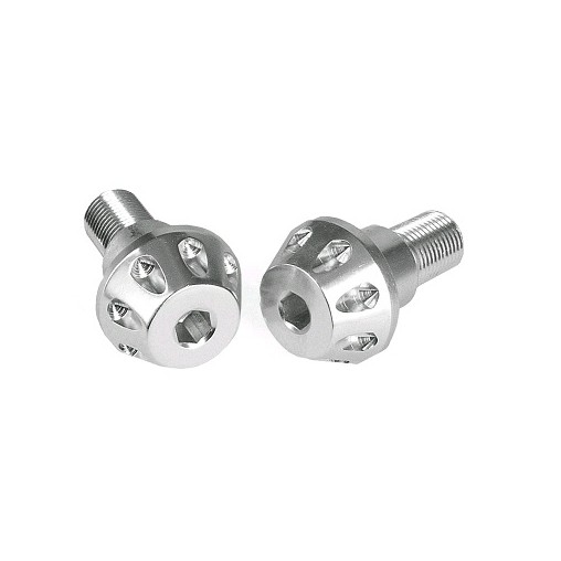 Embout de guidon conique chromé RB Max - Yamaha Tmax 500 2001 à 2011