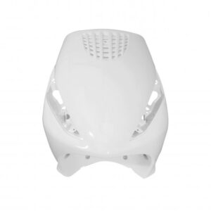 Face avant adapt - Piaggio 50 Zip - 2000 à 2025 - Blanc brillant