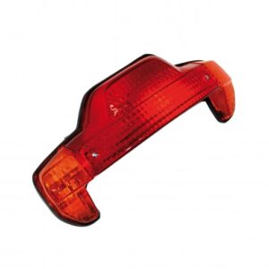 Feu arriere adapt - Mbk 50 booster 1999 à 2003 / Yamaha 50 Bws - Rouge avec clignotants (Oem : 4VUH47200000)
