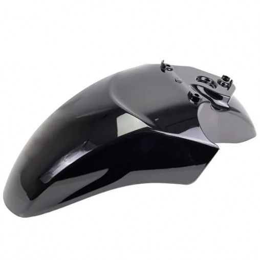 GARDE BOUE AVANT ADAPT - PIAGGIO 50, 125 LIBERTY S 2015-2023 NOIR (OEM : 1B001339)
