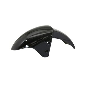 GARDE BOUE AVANT - KYMCO 50, 125 AGILITY 12 POUCES - NOIR BRILLANT