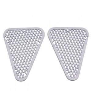 Grille De Coque Ar Scoot Replay Design Pour Mbk 50 Booster 2004 à 2018 -Yamaha 50 Bws 2004 à 2018- Blanc (Paire)