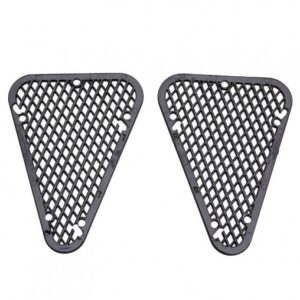 Grille De Coque Ar Scoot Replay Design Pour Mbk 50 Booster 2004 à 2018-Yamaha 50 Bws 2004 à 2018 Noir (Paire)