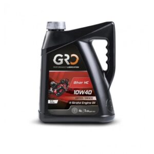 HUILE GLOBAL RACING OIL 4T BIKER HC 10W40 ( BIDON 4L ) GRO SYNTHETIQUE