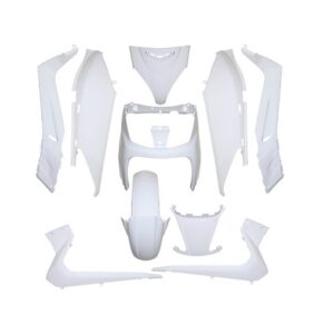 Kit carénage 10 pièces blanc - 125 Xmax, Skycruiser 2006 à 2009