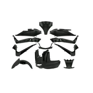 Kit carénage 11 pièces noir - 125 et 250 Xmax, Skycruiser 2006 à 2009