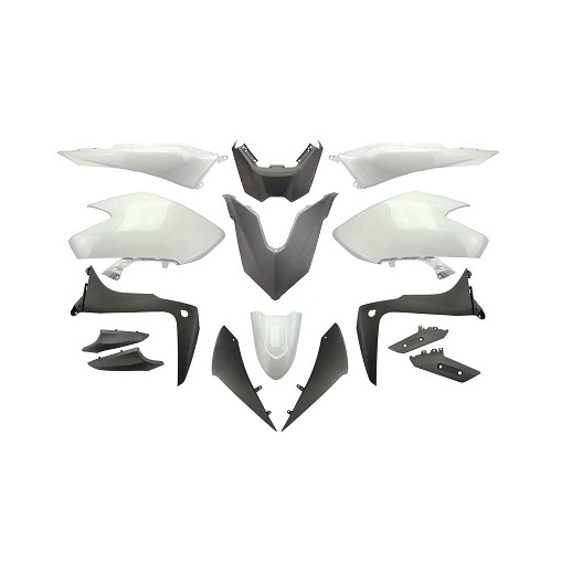 Kit carénage 15 pièces blanc - Yamaha 530 Tmax 2017 à 2019
