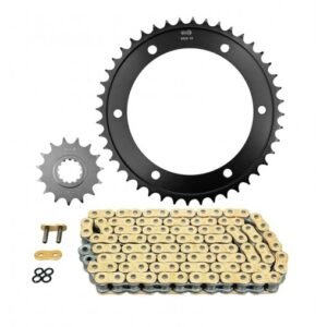 KIT CHAINE - HONDA 1000 CB R 2018 525 15x44 (DIAM COURONNE 154/176/10.25) (DEMULTIPLICATION ORIGINE) -AFAM-